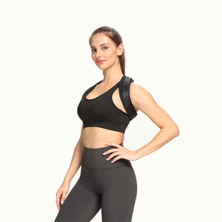 The "Bolt" — Posture Support Belt | Black