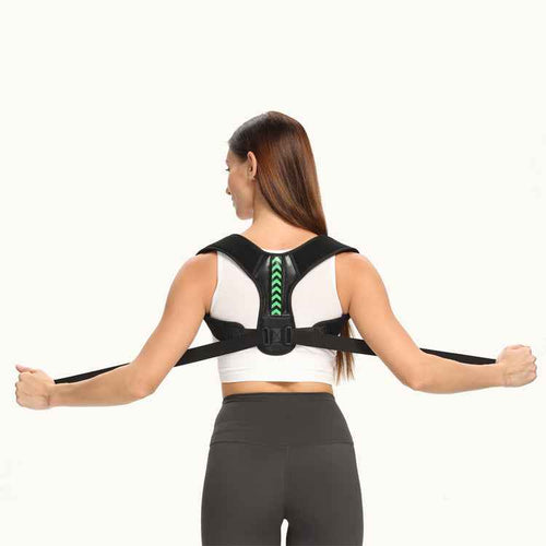The "Bolt" — Posture Support Belt | Black
