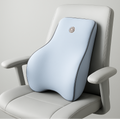 The "Restwell" — Memory Foam Lumbar & Headrest Cushion