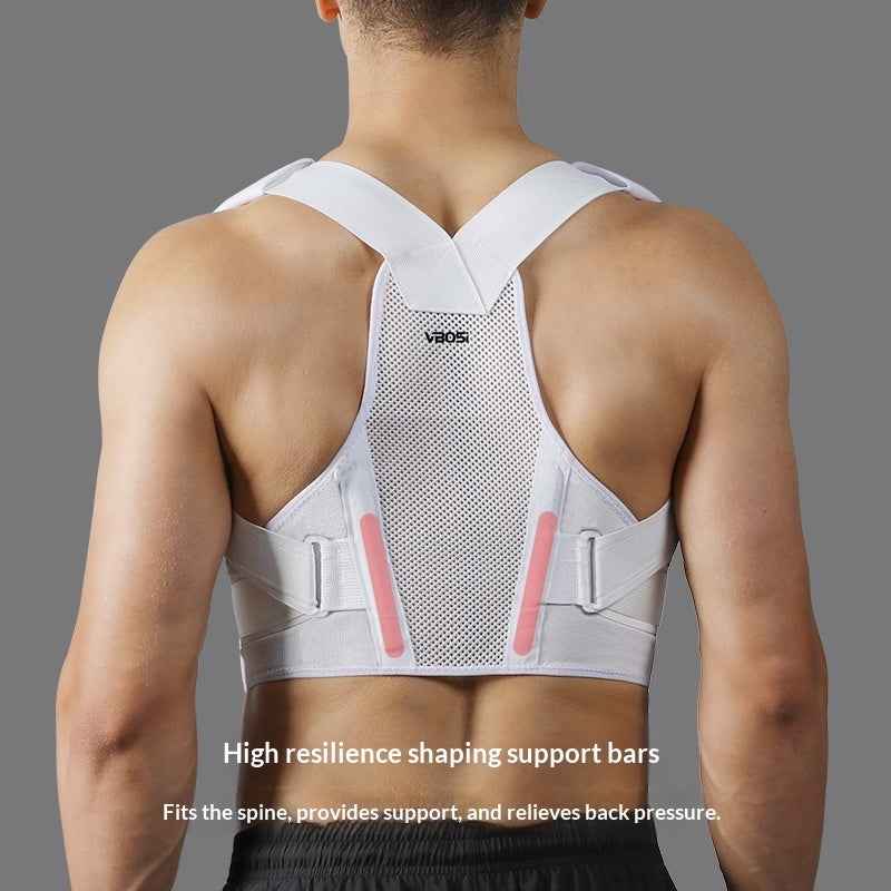 The "Vaosi" — Posture Support Brace | Black, White & Pink